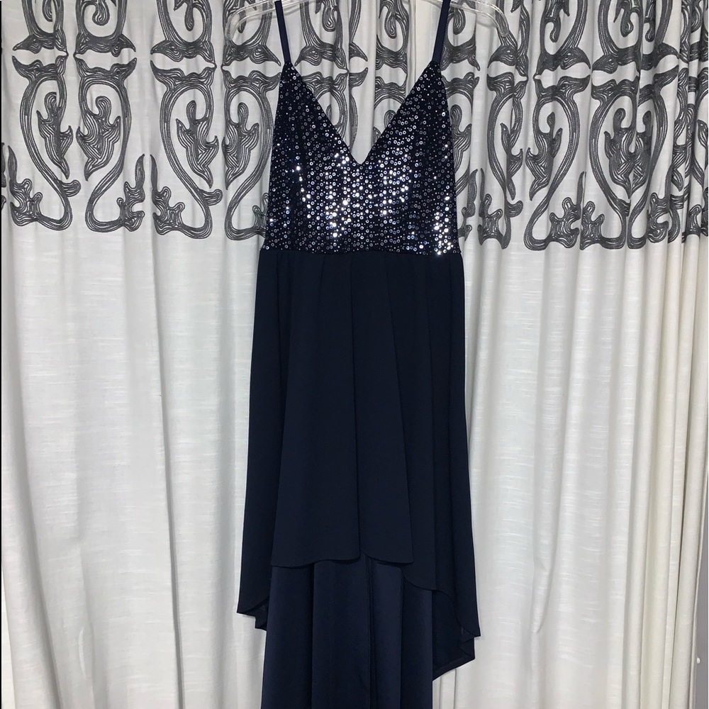 Midnight Blue Sequin Dress - NWT